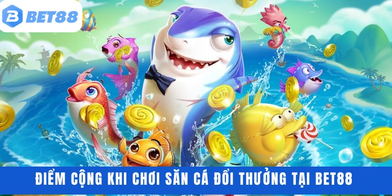 Điểm cộng khi chơi săn cá đổi thưởng tại BET88