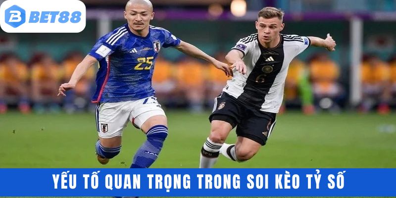 Tổng hợp những yếu tố cần chú ý khi soi kèo tỷ số